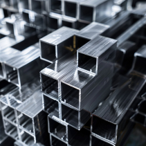 Aluminium Vierkantprofil 40x40x2mm