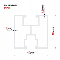Alu Solarprofil + Zuschnitt nach Maß - Galindustrial.de