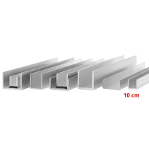 Aluminium U-Profil 20x20x20x2mm
