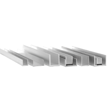 Aluminium U-Profil 20x20x20x2mm