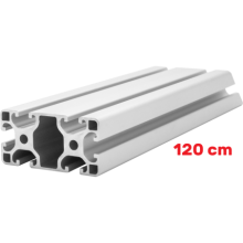 Montageprofil Alu 40x80 [8] R 120cm
