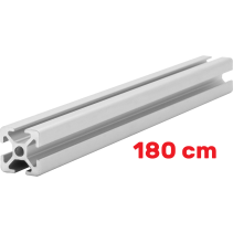 Aluminiumprofil 20x20 [5] R 180cm