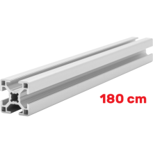 Alu Montageprofil 30x30 [8] R 180cm