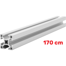 Alu Montageprofil 30x30 [8] R 170cm