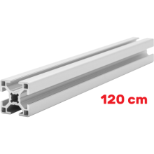 Alu Montageprofil 30x30 [8] R 120cm