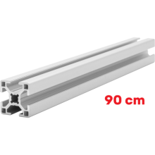 Alu Montageprofil 30x30 [8] R 90cm