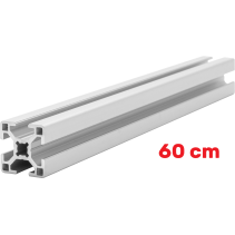 Aluminiumprofil 30x30 [8] R 60cm