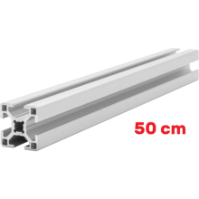 Aluminiumprofil 30x30 [8] R 50cm