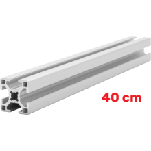 Aluminiumprofil 30x30 [8] R 40cm