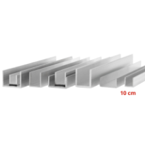 Aluminium U-Profil 40x40x40x2mm