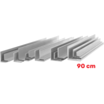 Alu Winkel L-Profil 40x20x2mm