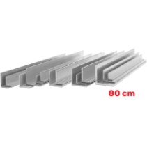 Alu Winkelprofil 50x30x3mm