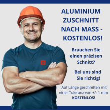 Aluminiumrohr Ø20x1mm