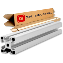 Alu Konstruktionsprofil 40x40 [8] R 350cm