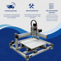 Konstruktionsprofil 45x45 [10] R 240cm