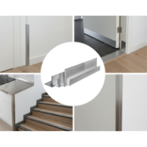 Alu Winkelprofi 30x20x2mm GEBÜRSTET