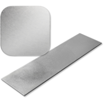 Aluminium Flachprofil 100x3mm SATINIERT