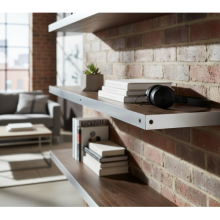 Aluminium Flachprofil 25x5mm SATINIERT