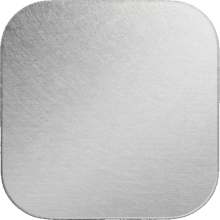 Aluminium Flachprofil 80x5mm SATINIERT