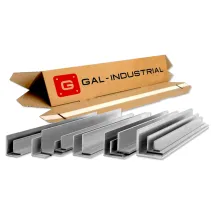 Alu Winkelprofil 80x40x3mm