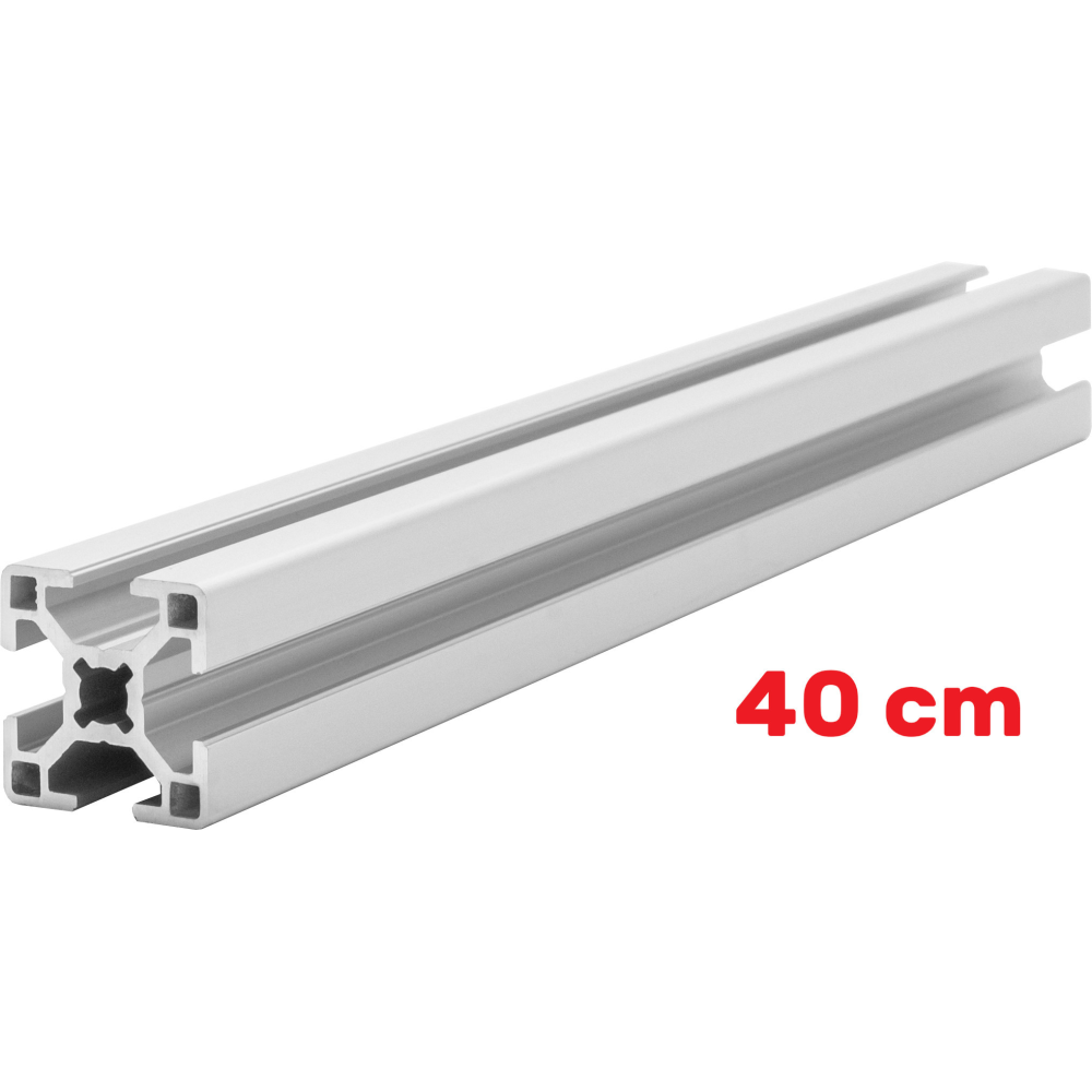 Aluminiumprofil 30x30 [8] R 40cm