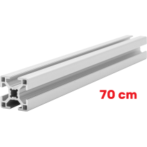 Aluminiumprofil 30x30 [8] R 70cm
