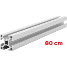 Aluminiumprofil 30x30 [8] R 80cm
