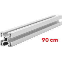 Alu Montageprofil 30x30 [8] R 90cm