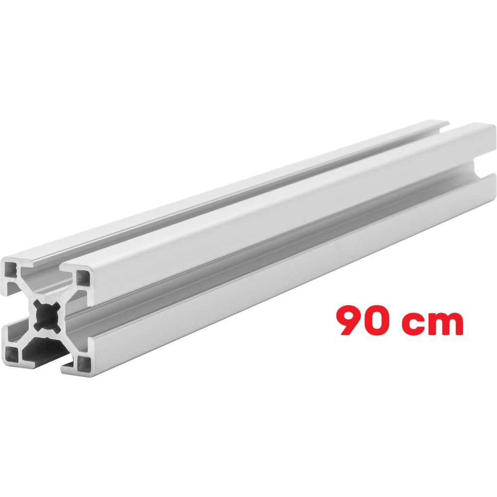 Alu Montageprofil 30x30 [8] R 90cm