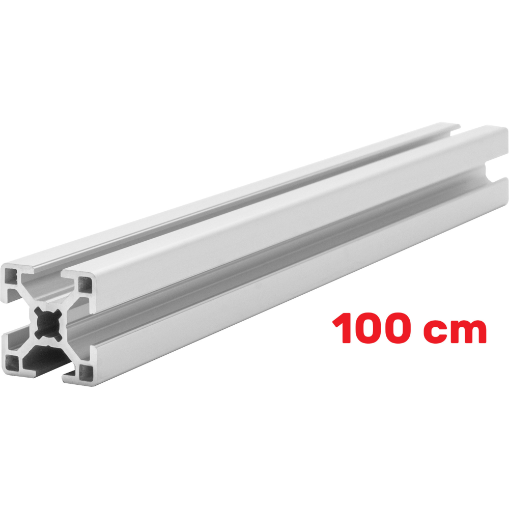 Alu Montageprofil 30x30 [8] R 100cm