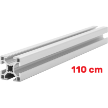 Alu Montageprofil 30x30 [8] R 110cm