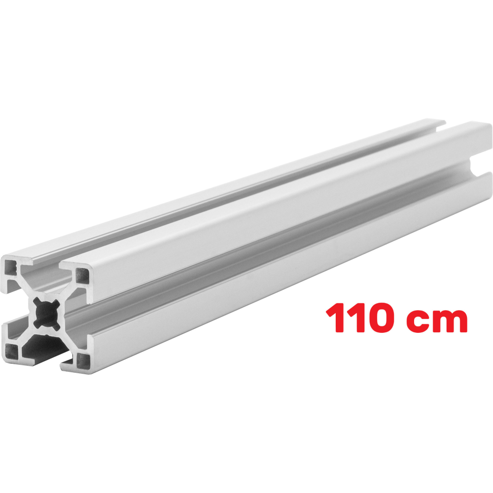 Alu Montageprofil 30x30 [8] R 110cm
