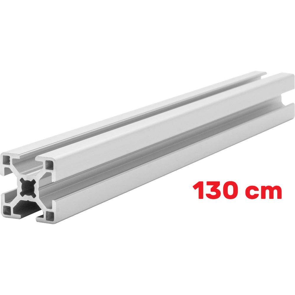Alu Montageprofil 30x30 [8] R 130cm