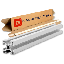 Alu Montageprofil 30x30 [8] R 140cm