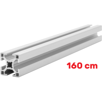 Alu Montageprofil 30x30 [8] R 160cm
