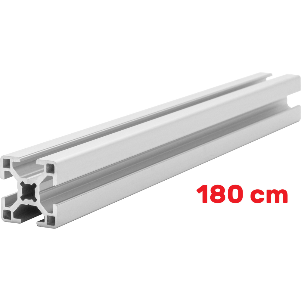 Alu Montageprofil 30x30 [8] R 180cm