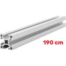 Alu Konstruktionsprofil 30x30 [8] R 190cm