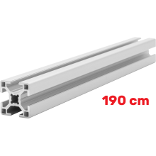 Alu Konstruktionsprofil 30x30 [8] R 190cm