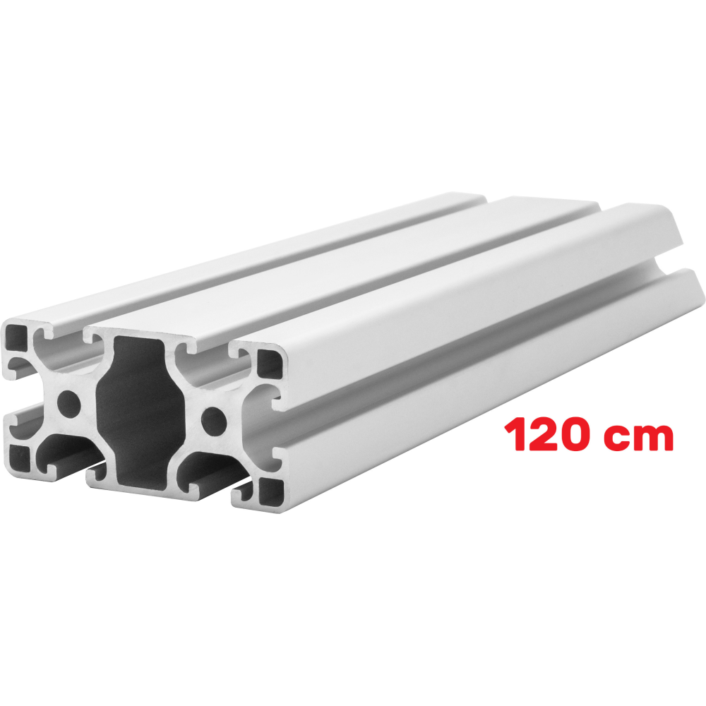 Montageprofil Alu 40x80 [8] R 120cm