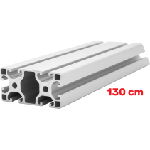 Montageprofil Alu 40x80 [8] R 130cm