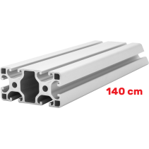 Montageprofil Alu 40x80 [8] R 140cm