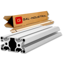 Montageprofil Alu 40x80 [8] R 140cm