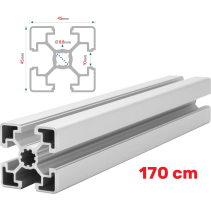 Alu Konstruktionsprofil 45x45 [10] R 170cm