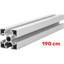 Alu Konstruktionsprofil 45x45 [10] R 190cm