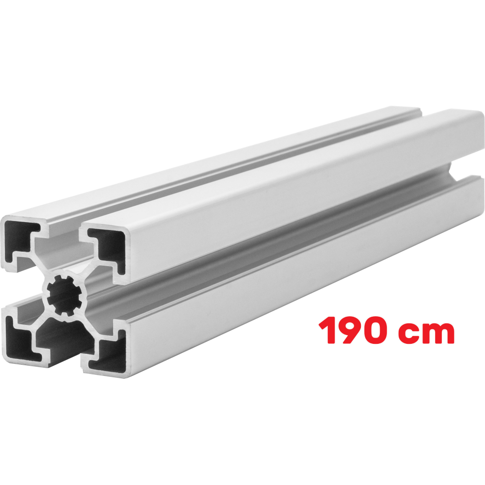 Alu Konstruktionsprofil 45x45 [10] R 190cm