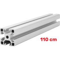 Aluminium Konstruktionsprofil 40x40 [8] R 110cm