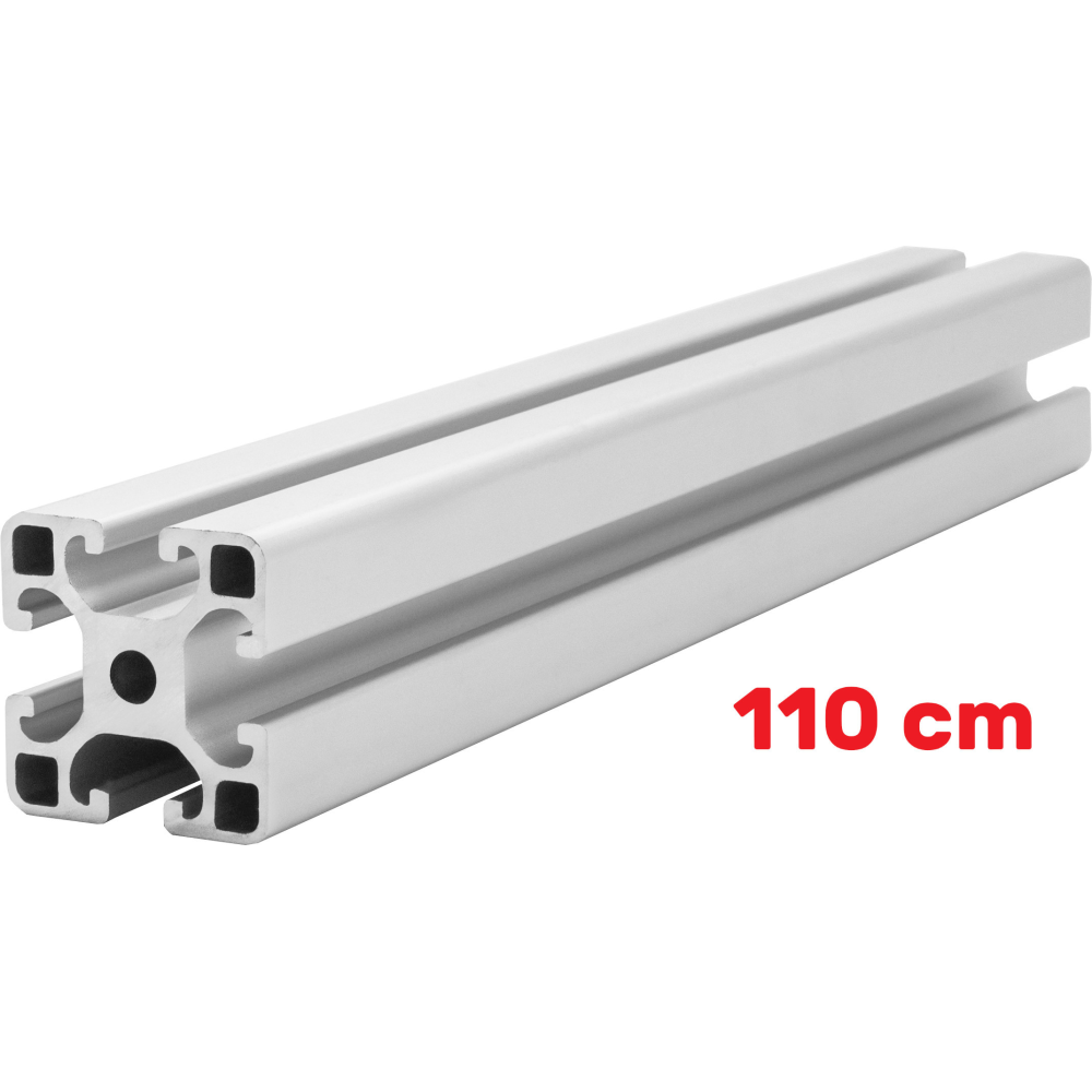 Aluminium Konstruktionsprofil 40x40 [8] R 110cm